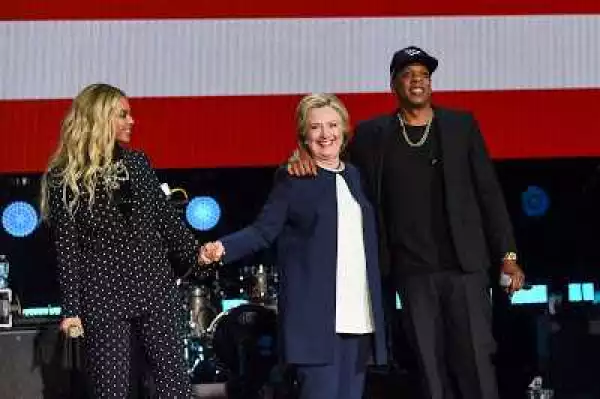 Photos: Jay Z & Beyonce endorse Hillary Clinton